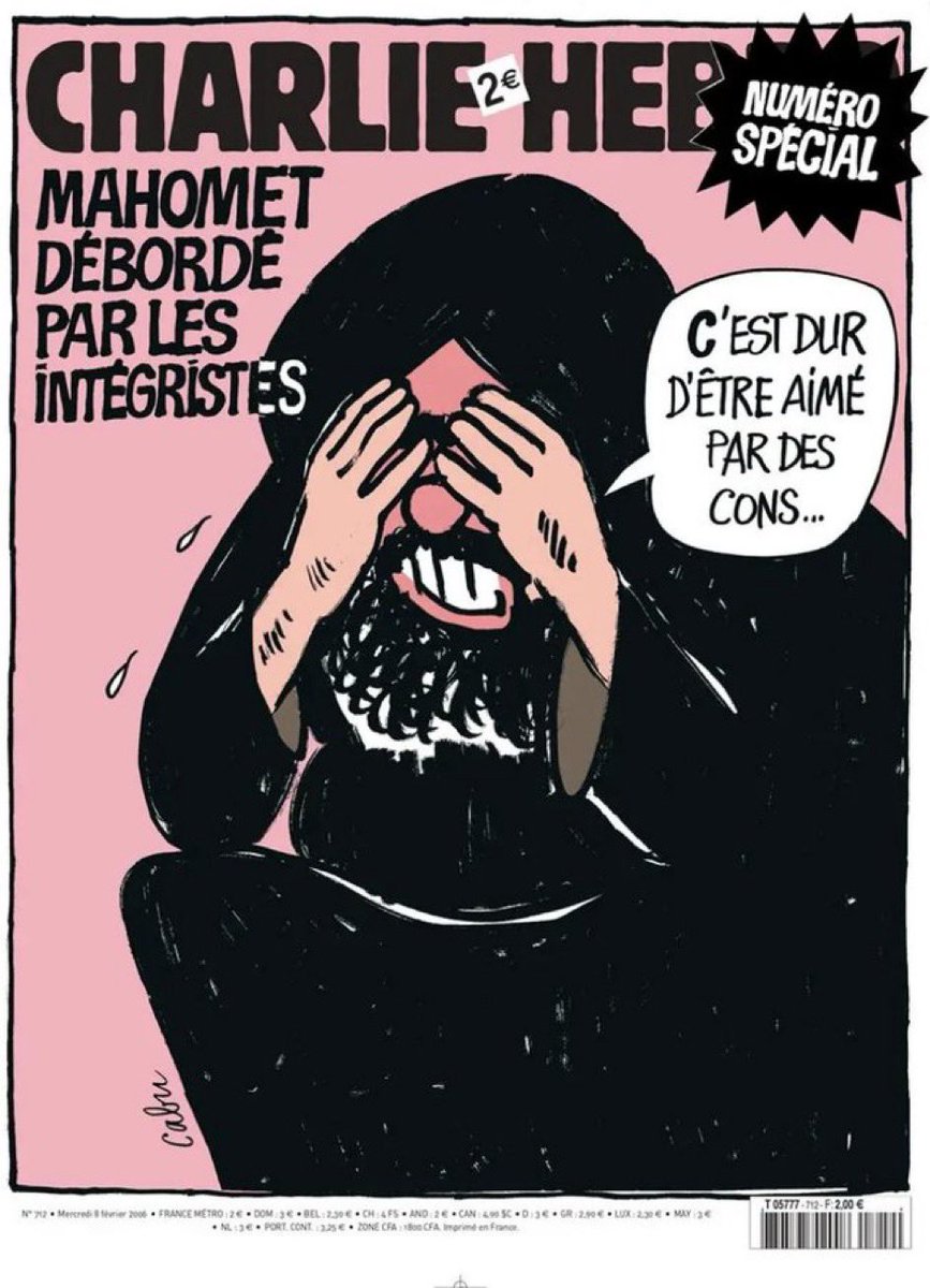 Aujourd’hui, c’est la journée mondiale de la Liberté de la Presse !

Un jour à réaffirmer nos convictions !

Que la 🇫🇷 demeure toujours et encore la championne de la Liberté de la Presse et de la Liberté d’expression !

#JeSuisCharlie #LibertéDeLaPresse 🗽✊
#LibertéExpression