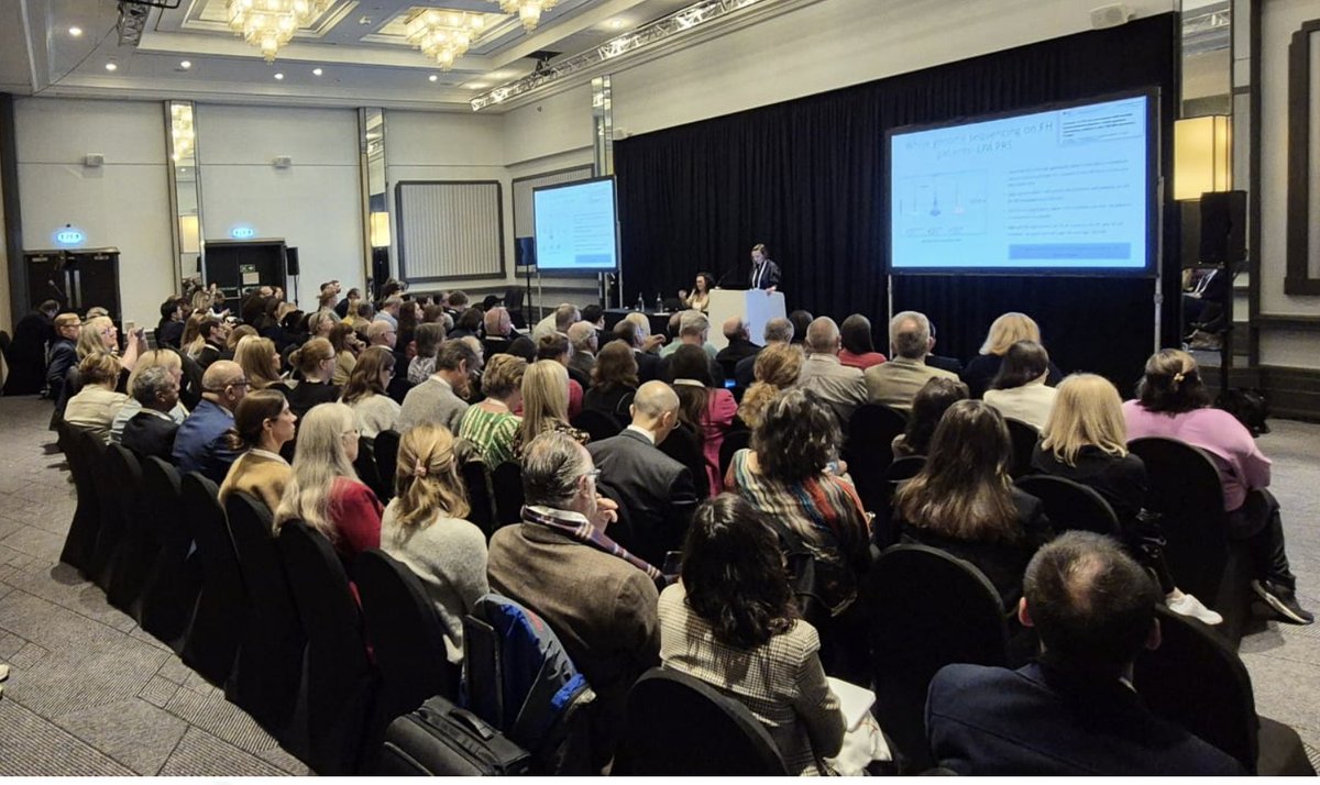 Dr Meral Kayikcioglu (@meralkayikcoglu) on Twitter photo Full house at the 8th EAS Paediatric FH Symposium! Growing interest each year.
Key message: we need updated pediatric FH guidelines & better diagnostic scoring tools in young FH.
#EASCongress2025 #PediatricFH #Lipidology <a href="/EASCongress/">EAS Congress</a> <a href="/society_eas/">European Atherosclerosis Society</a> <a href="/j_rvl/">Jeanine RvL</a> <a href="/JamalRanaMD/">Jamal Rana, MD</a> Full house at the 8th EAS Paediatric FH Symposium! Growing interest each year.
Key message: we need updated pediatric FH guidelines & better diagnostic scoring tools in young FH.
#EASCongress2025 #PediatricFH #Lipidology <a href="/EASCongress/">EAS Congress</a> <a href="/society_eas/">European Atherosclerosis Society</a> <a href="/j_rvl/">Jeanine RvL</a> <a href="/JamalRanaMD/">Jamal Rana, MD</a>