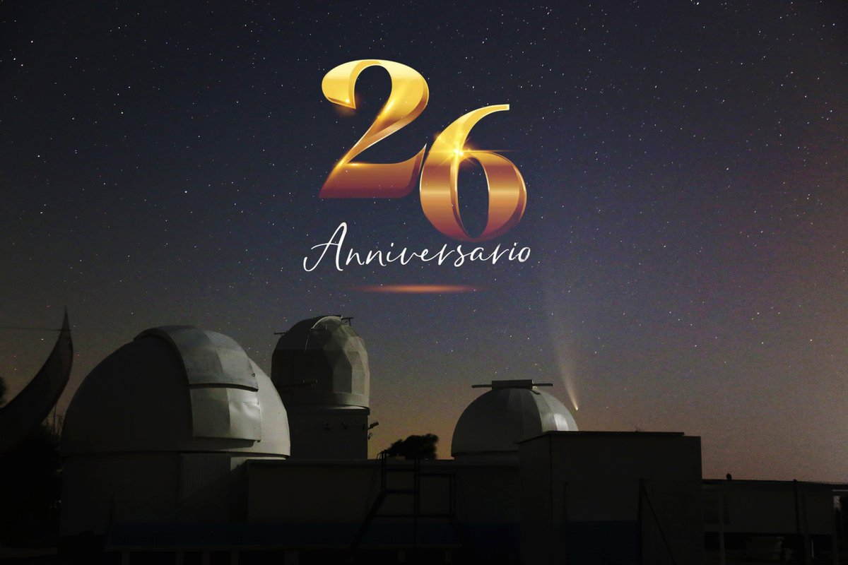 Hoy, 3 de mayo, cumplimos 26 años en AstroHita✨

Más de un cuarto de siglo compartiendo ciencia, investigando el cosmos, educando con pasión y despertando vocaciones en miles de jóvenes. 
¡Gracias por formar parte de este viaje estelar!

#ciencia #divulgación #EducaciónSTEAM
