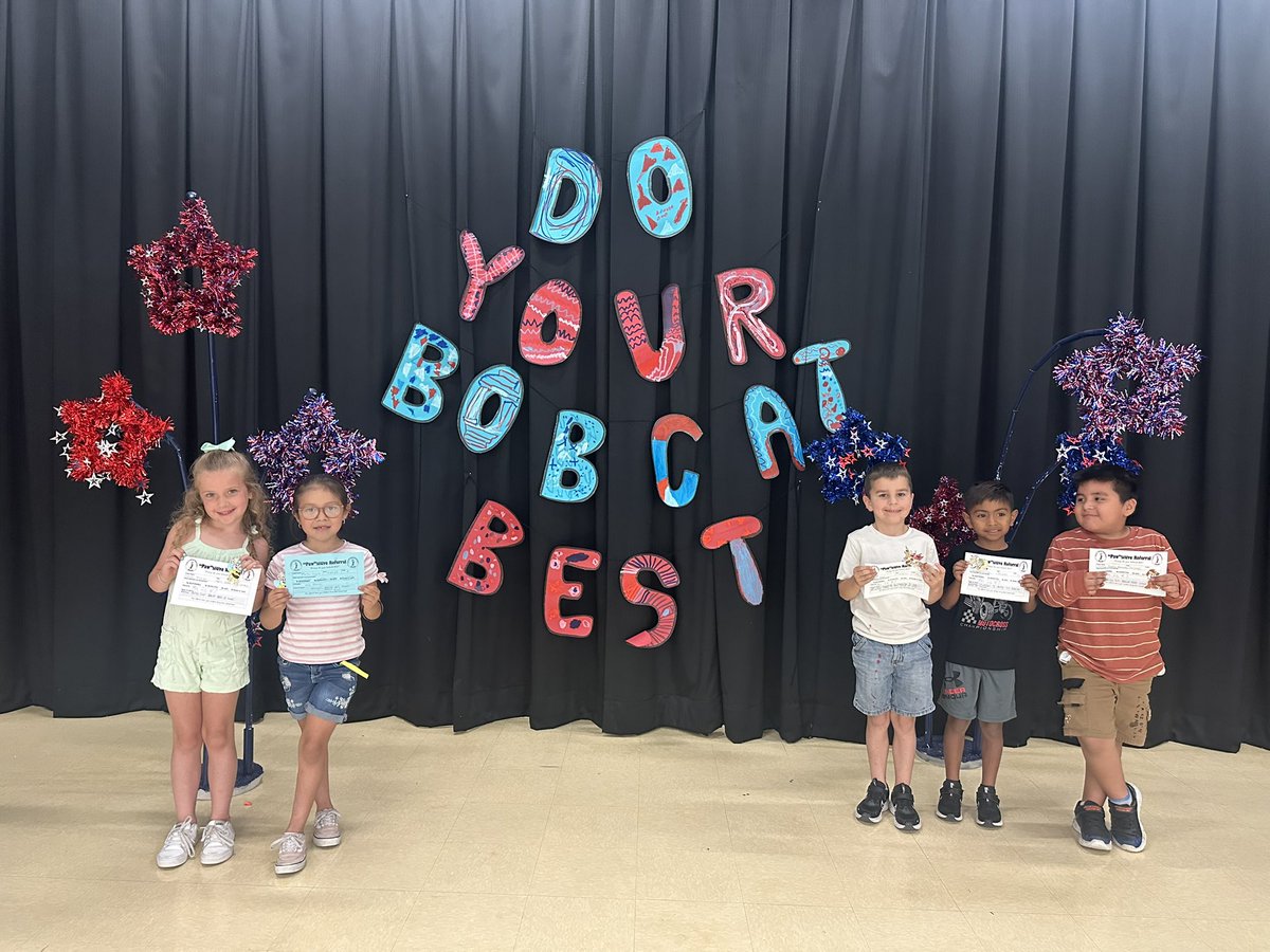 🌟🏆 Kudos to our exceptional Positive Referral winners this week! 🎉 

Your commitment to always doing your “Bobcat Best” shines brightly at McInnis Elementary. Keep up the fantastic work! 👏🐾 

#TeamMcInnis ❤️💙
