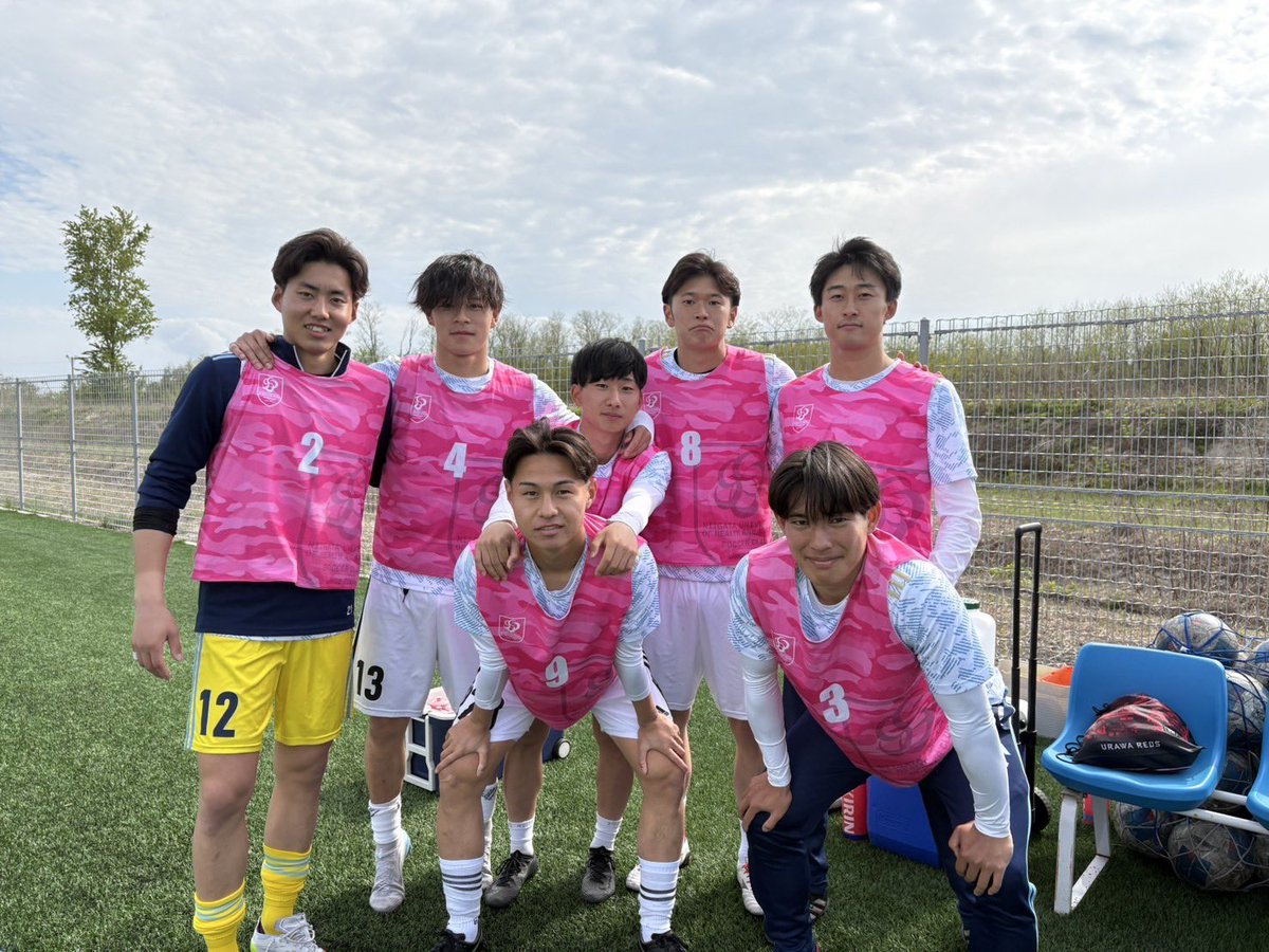 試合結果】 試合結果をお知らせします-`📣⋆ #新潟医療福祉大学FC(2nd