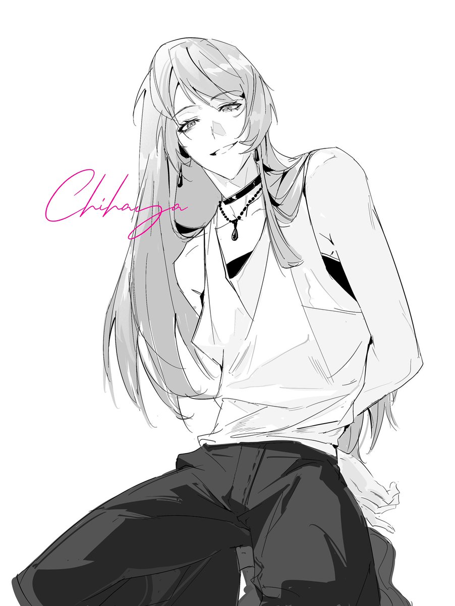 Allison0084's tweet image. 捡到的粉毛小白脸就像狗一样
#MyGO
#千早愛音