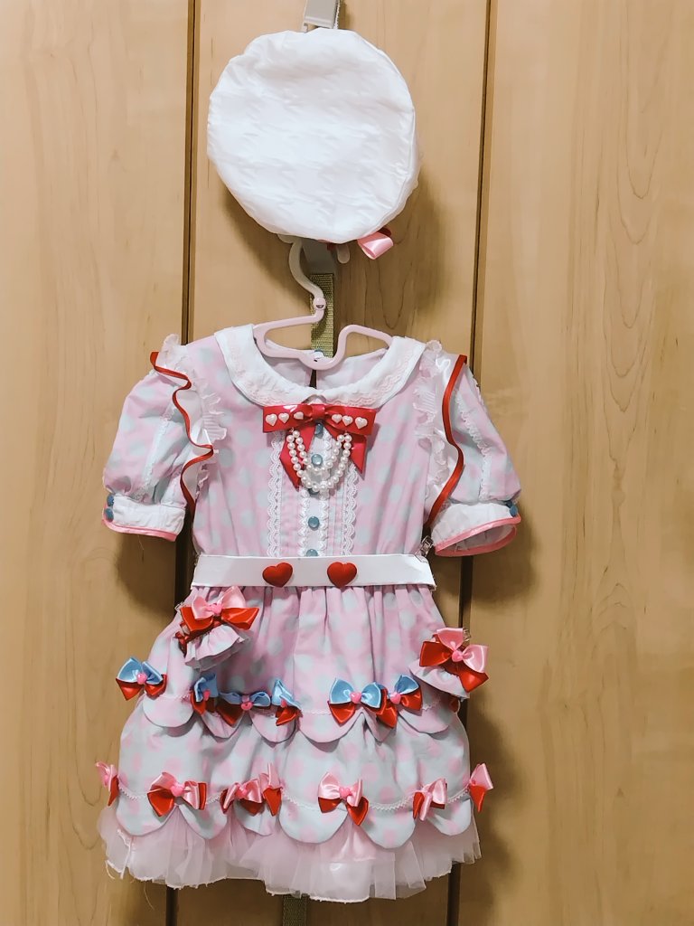 おかあさんといっしょ ももいろほっぺ 衣装 ハンドメイド 90cm