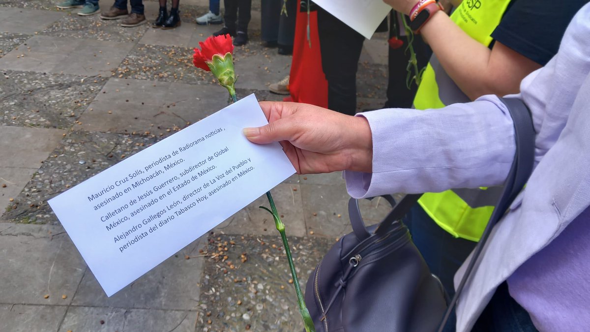 En el Día Mundial de la Libertad de Prensa, un recuerdo a periodistas asesinados en el último año cuando realizaban su trabajo.
Un recuerdo especial para profesionales de Latinoamérica: #Nicaragua #Mexico #Venezuela #Cuba
