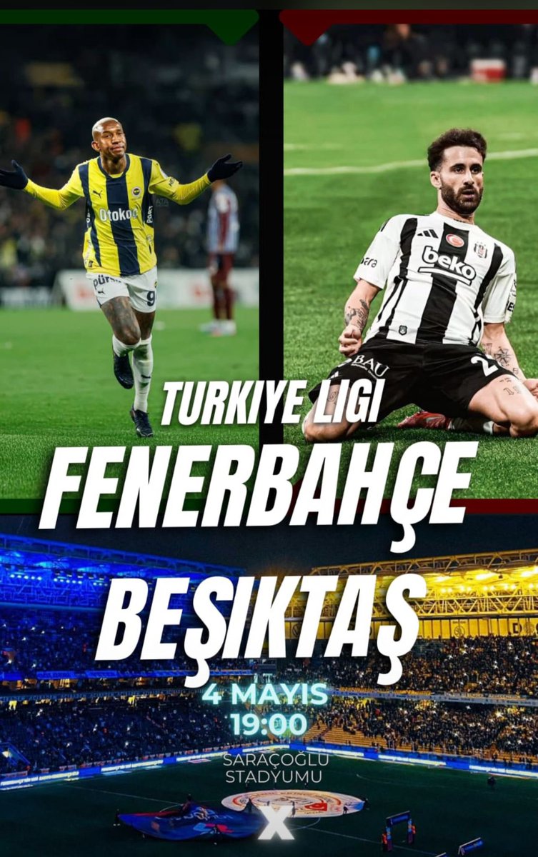 FENERBAHÇE-BEŞİKTAŞ  MAÇI her bloktan bilet mevcuttur.  

 ELDEN TESLİM VARDIR

Anlık transfer vardır…

 Elden teslim vardır🔥🔥🔥
WP:05319893078
#kombinedevret #kombine #FenerinMaçıVar #fenerinmacivar #Fenerbahçe #Fenerbahce #Bilet  #biletarıyorum #biletdev #passolig