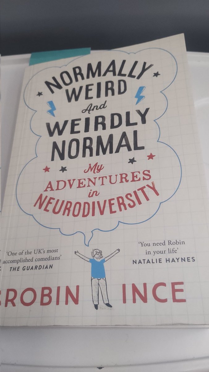 Lord Woolamaloo (@lordwoolamaloo) on Twitter photo Today's travelling companion, Normally Weird and Weirdly Normal by Robin Ince, published <a href="/panmacmillan/">Pan Macmillan</a>
Been looking forward to this.
#books #livres #AmReading #neurodiversity Today's travelling companion, Normally Weird and Weirdly Normal by Robin Ince, published <a href="/panmacmillan/">Pan Macmillan</a>
Been looking forward to this.
#books #livres #AmReading #neurodiversity