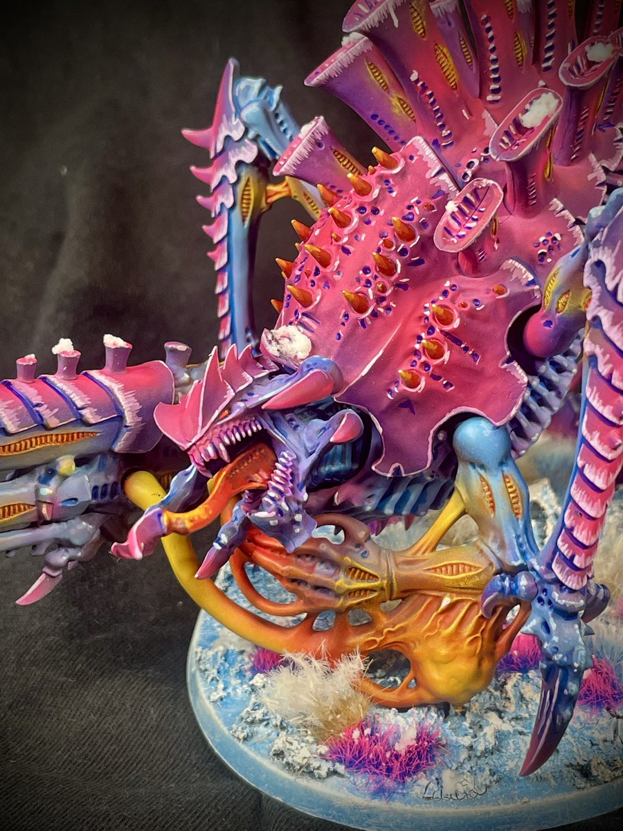 Detail of new tyrannofex 

#warhammercommunity
