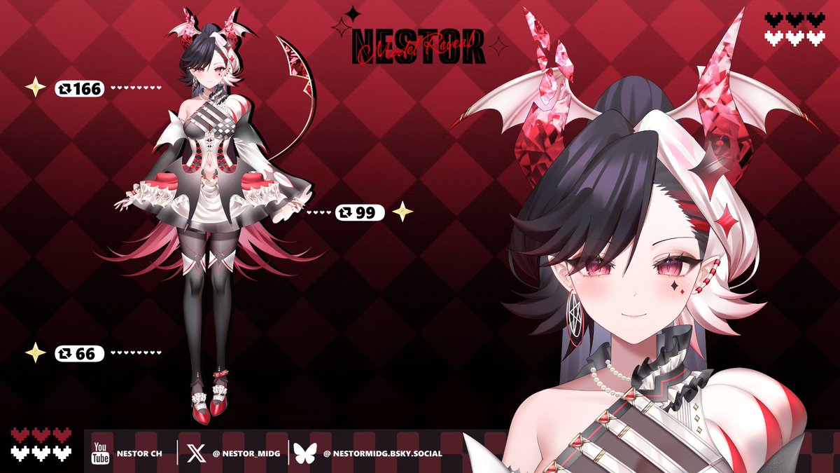 Nestor_MidG's tweet image. ✨👠 166 Reposts Unlock 👠✨

166แล้วค่ะ!! ขอบคุณนูบี้หน้าเก่าหน้าใหม่ เพื่อนๆพี่ๆวี และชาวมิดจีทุกคนที่ช่วยรีทวิตนะคะ ไม่คิดว่าจะขึ้นมาไวขนาดนี้เลยค่ะ 😭🙏 ยังไงก็ขอฝากตัวฝากใจด้วยอีกครั้งนึงนะคะ ✨

#modelreveal #vtuber #VtuberTH #VTuberUprising #Nestor_MidG