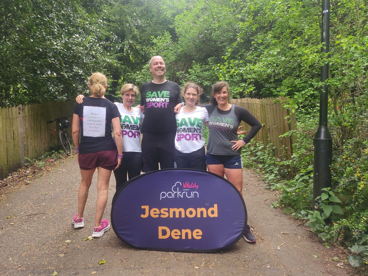 Caterina ๐ (@caterin00138072) on Twitter photo Fab morning, wonderful people spreading the word! Lots of support common sense coming back! Wake up <a href="/parkrunUK/">parkrun UK</a> do you really think women are not going to stand up for our rights?
<a href="/mara_yamauchi/">Mara Yamauchi</a> <a href="/FemaleRunner/">Female runner</a> <a href="/WomensRightsNet/">Women's Rights Network - WRN</a> <a href="/sharrond62/">Sharron Davies MBE</a> <a href="/WRNWales/">Wales-Womenโs Rights Network ๐๐ค๐๐ด๓ ง๓ ข๓ ท๓ ฌ๓ ณ๓ ฟ</a> <a href="/WRNScotland/">WRN Scotland</a> <a href="/runthinkwrite/">Jon Pike</a> Fab morning, wonderful people spreading the word! Lots of support common sense coming back! Wake up <a href="/parkrunUK/">parkrun UK</a> do you really think women are not going to stand up for our rights?
<a href="/mara_yamauchi/">Mara Yamauchi</a> <a href="/FemaleRunner/">Female runner</a> <a href="/WomensRightsNet/">Women's Rights Network - WRN</a> <a href="/sharrond62/">Sharron Davies MBE</a> <a href="/WRNWales/">Wales-Womenโs Rights Network ๐๐ค๐๐ด๓ ง๓ ข๓ ท๓ ฌ๓ ณ๓ ฟ</a> <a href="/WRNScotland/">WRN Scotland</a> <a href="/runthinkwrite/">Jon Pike</a>