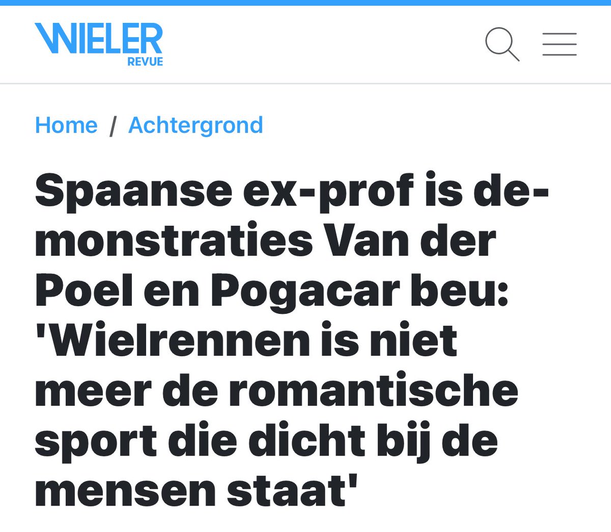 GELOEL ZOU HAPPEL ZEGGEN.

net zoals vorig jaar de opmerkingen van de grootste doping fraudeur
ARMSTRONG.
En <a href="/NOSwielrennen/">NOS Wielrennen</a> 
WAAROM nov steeds due doping snuiver &amp; liegbeest Boogaard op TV?
Schande