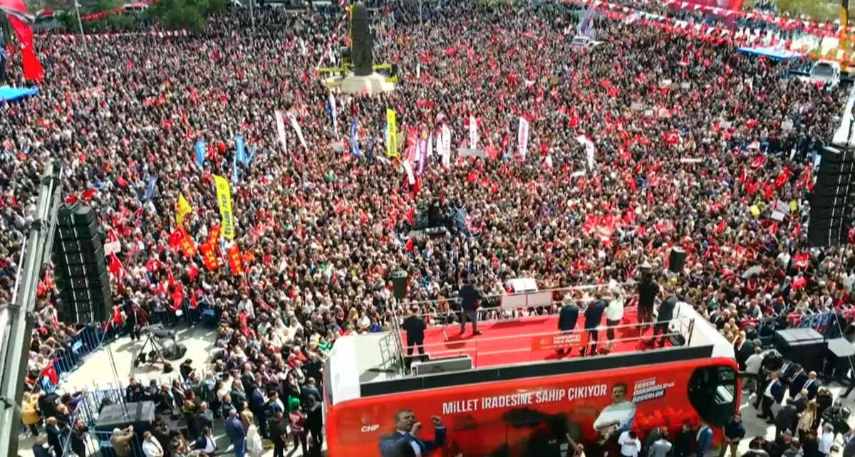 Konya böyle ise açık ve net söylüyorum akp Ana muhalefet partisini bırak meclise bile giremez.