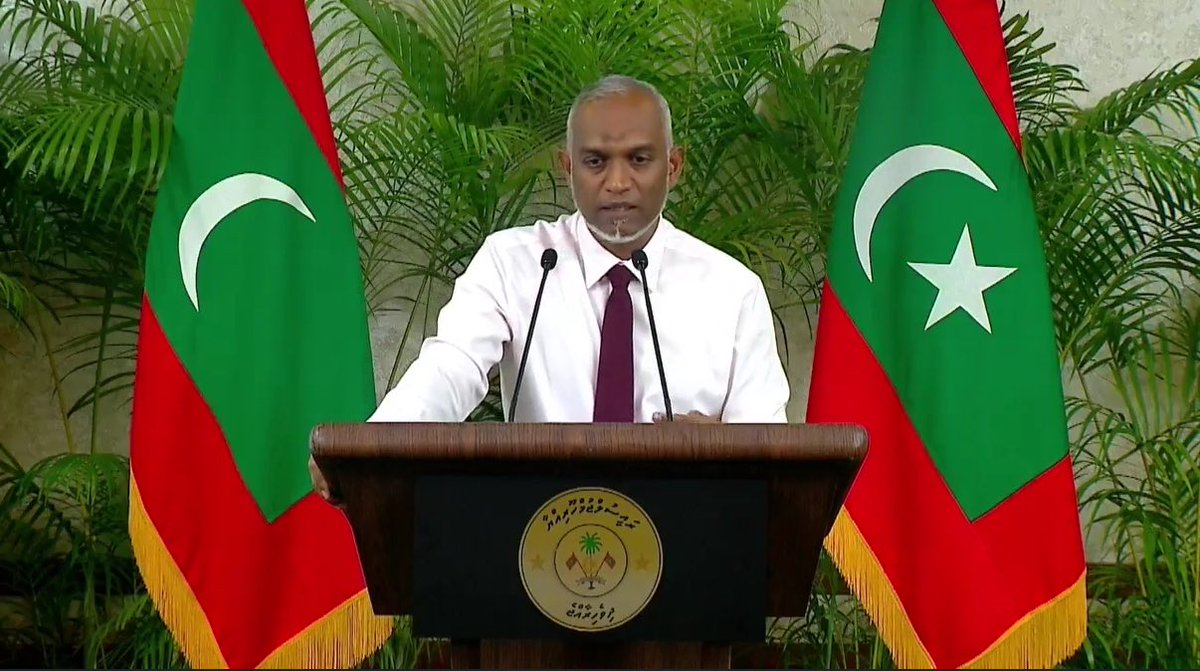 muazhalym's tweet photo. Today marks World Press Freedom Day. All registered media outlets in the Maldives have been granted the opportunity to directly question the President, Dr. Mohamed Muizzu. The press conference began at 10:00 hrs and is still ongoing, with no indication of concluding soon. While we are not attempting to rival President Zelensky's historic 12-hour press conference, today’s event is a clear demonstration of president @MMuizzu 's administration’s commitment to transparency.
#InternationalPressFreedomDay