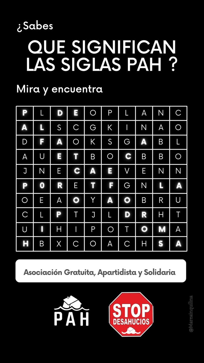 Marea Inquilina PAH tweet media