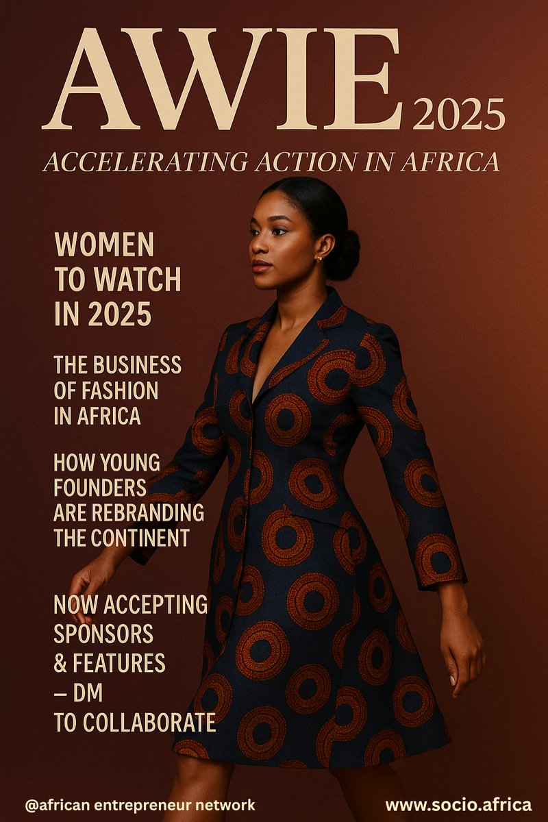 African Entrepreneur Network (@aenetwork_) on Twitter photo The wait is almost over! 🎉
AWIE 2025 is here with the theme "Accelerating Action in Africa" 🔥
We’re highlighting women who are changing the game in fashion, entrepreneurship & impact. 💪
Want your brand featured or to sponsor? DM or email: africanentrepreneurhub@gmail.com 📲 The wait is almost over! 🎉
AWIE 2025 is here with the theme "Accelerating Action in Africa" 🔥
We’re highlighting women who are changing the game in fashion, entrepreneurship & impact. 💪
Want your brand featured or to sponsor? DM or email: africanentrepreneurhub@gmail.com 📲