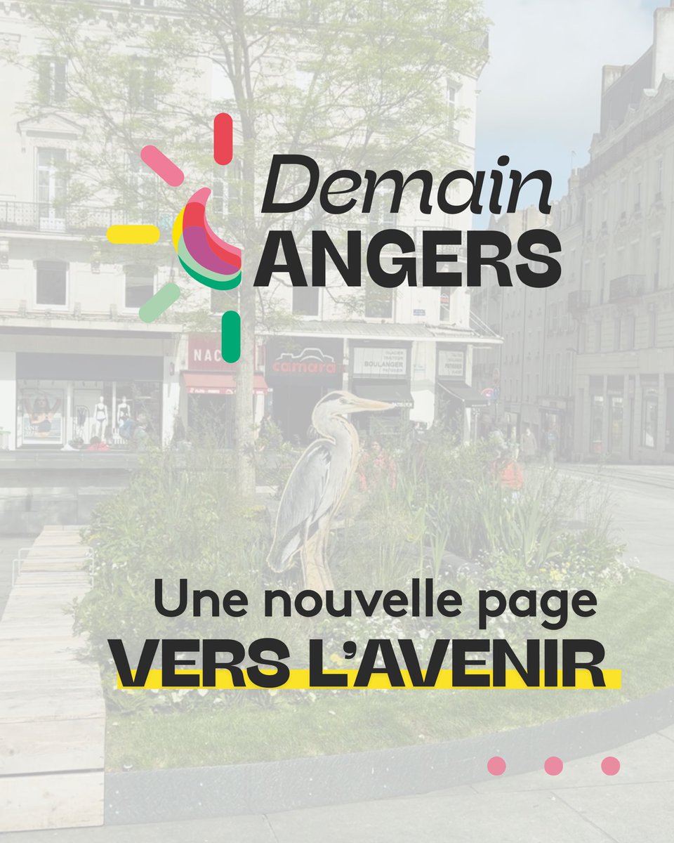 Et si on reprenait la ville en main ? 🌿

#DemainAngers, c’est un projet collectif, écologique et solidaire pour les #Municipales2026

Envie de participer ? C’est ici que ça commence 👇
🔗 bit.ly/AdhesionDemain…

#Angers #angersmaville #actualite #social #ecologie #municipales