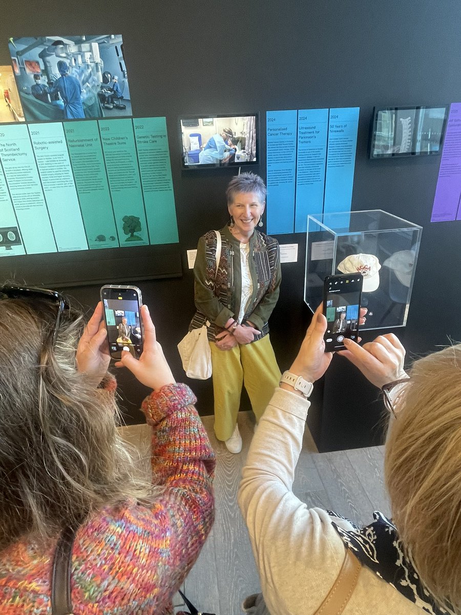 RussellPetty19's tweet photo. PrecisionCancer Medicine gets personal  at the  wonderful @VADundee Ninewells Hospital: Care, Community and Innovation Exhibition Launch today!
Celebrating 50 years of excellence in health care delivery research  &amp; teaching in Dundee !
@UoDMedicine @NHSTayside @dundeeuni https://t.co/jBSX2k9icw