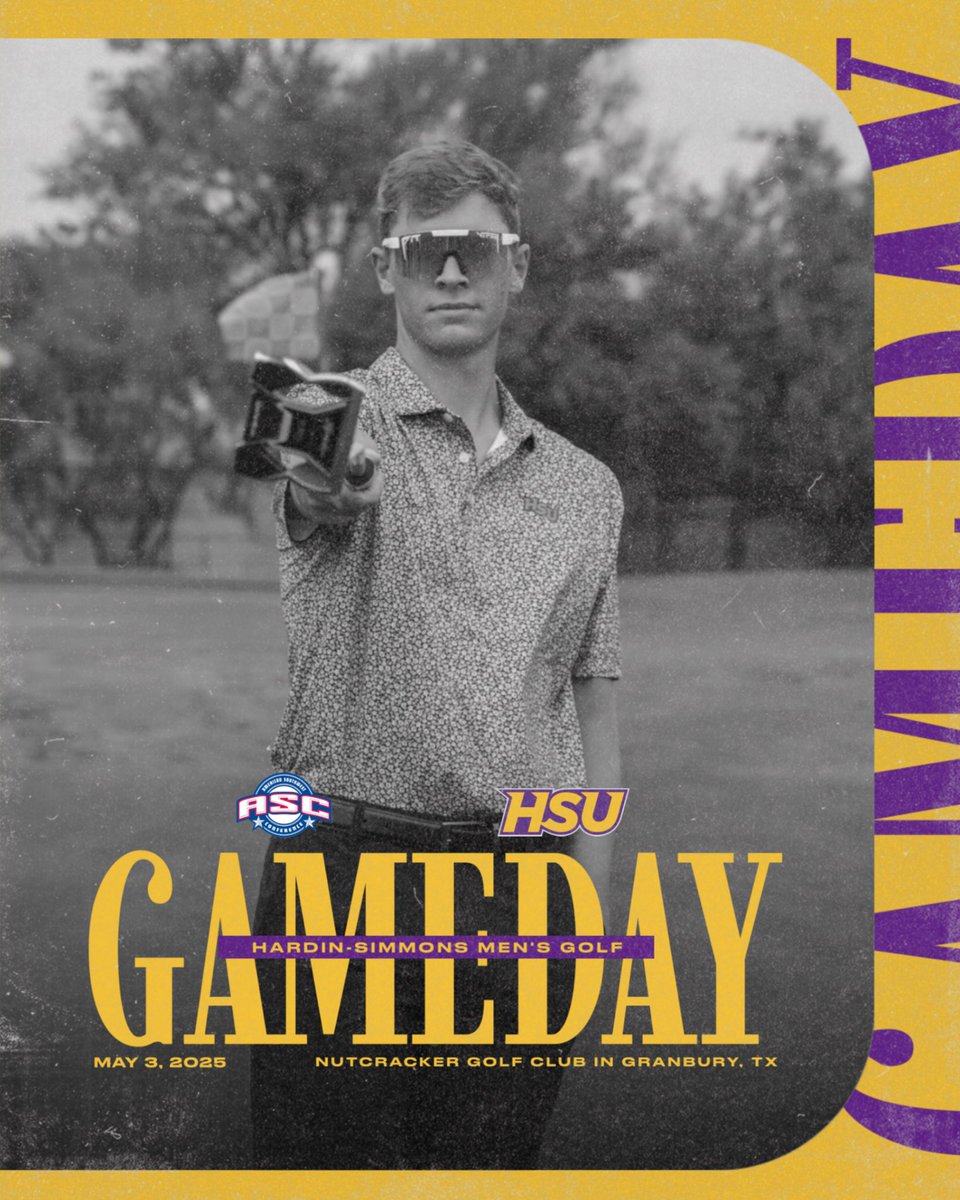 HSU_Golf's tweet photo. ITโS GAMEDAY ๐ค โณ๏ธ #ascconference #hsugolf #cowboygolf #rowtheboat
Tee times are as follows:
8:00 AM - Tyler Merchant
8:09 AM - Kade Burton & Luke Jun
8:18 AM - Jack Estes
8:27 AM - Jake Atherton & Andrew Bin
๐ May 3
โณ๏ธ Nutcracker GC
๐ Granbury, TX
๐ https://t.co/lSfCsrJGMQ https://t.co/6Jx5Ce2fGT