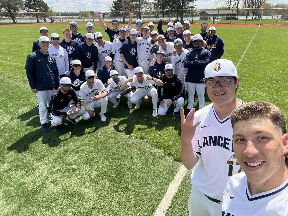 THE LANCERS ARE HEADED TO THE GPAC CHAMPIONSHIP‼️‼️‼️

Lancers 8  -  Morningside 6