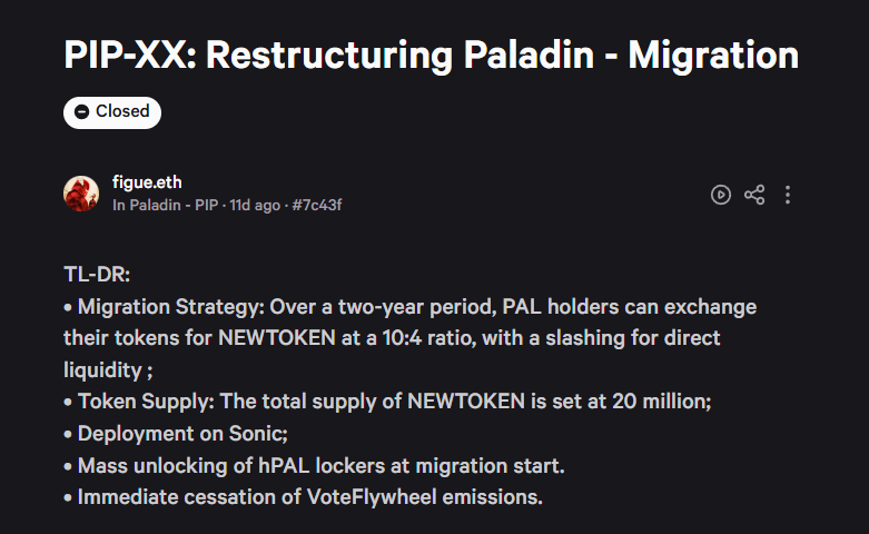 Mithras Labs (Prev. Paladin Vote) tweet media