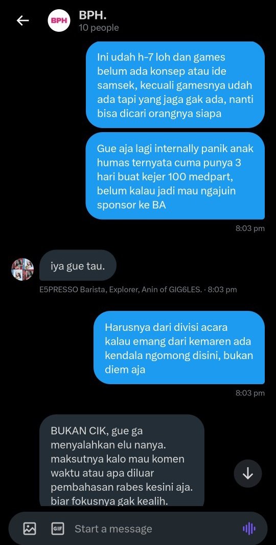 ericjkt48's tweet photo. Gue share disini semua ya awal mula beef gue sama @wriothesdey https://t.co/H9byoSJw81