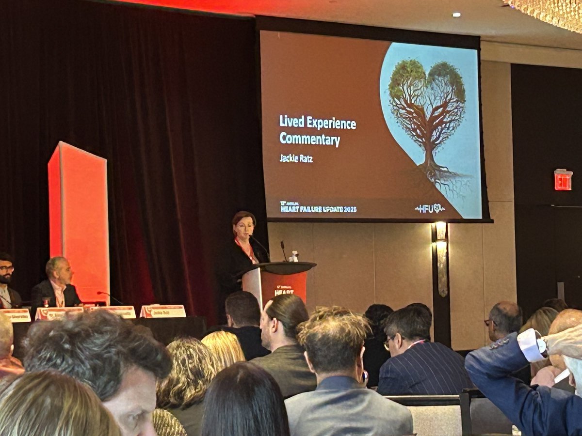 Inspiring presentation by <a href="/jackie_ratz/">Jackie Ratz 🇨🇦</a> at #HFUpdate
