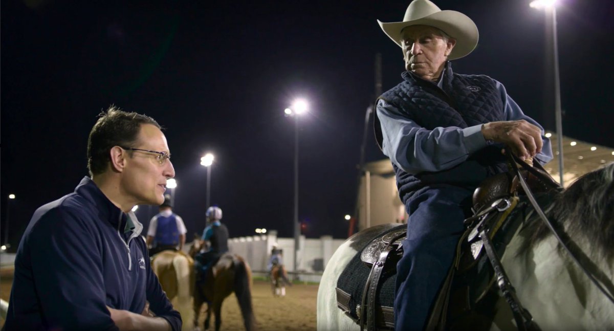 He conquered the sport in the '80s and '90s, then had his setbacks, but never quit. Today, at 89 years old, D. Wayne Lukas, seeks his 5th Kentucky Derby triumph. I spent a morning with him and can't wait to share the result -- it'll air around 4:35 on NBC's Derby coverage today: