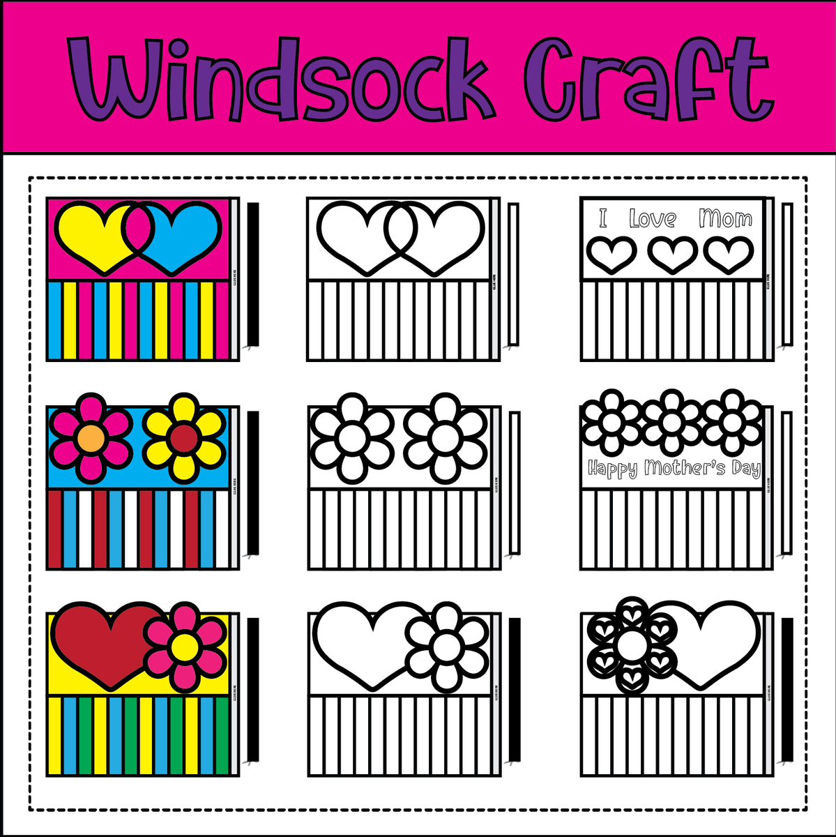 WeLoVeBaByCloth's tweet photo. Mother’s Day Heart &amp; Flower Windsock Craft, A Flow of Love https://t.co/APmD5PSKvO https://t.co/kSZxa9YZOr