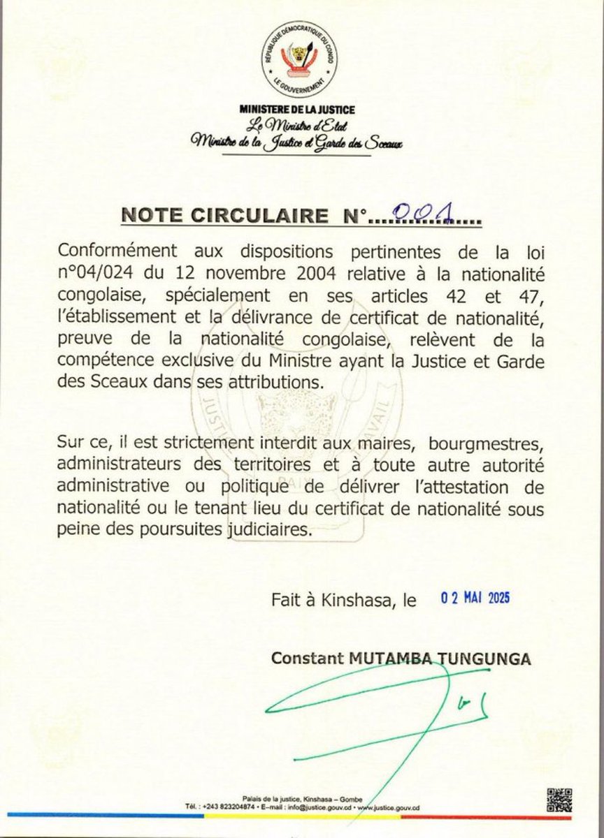 🚨🚨⚖️ COMMUNIQUE 
👇