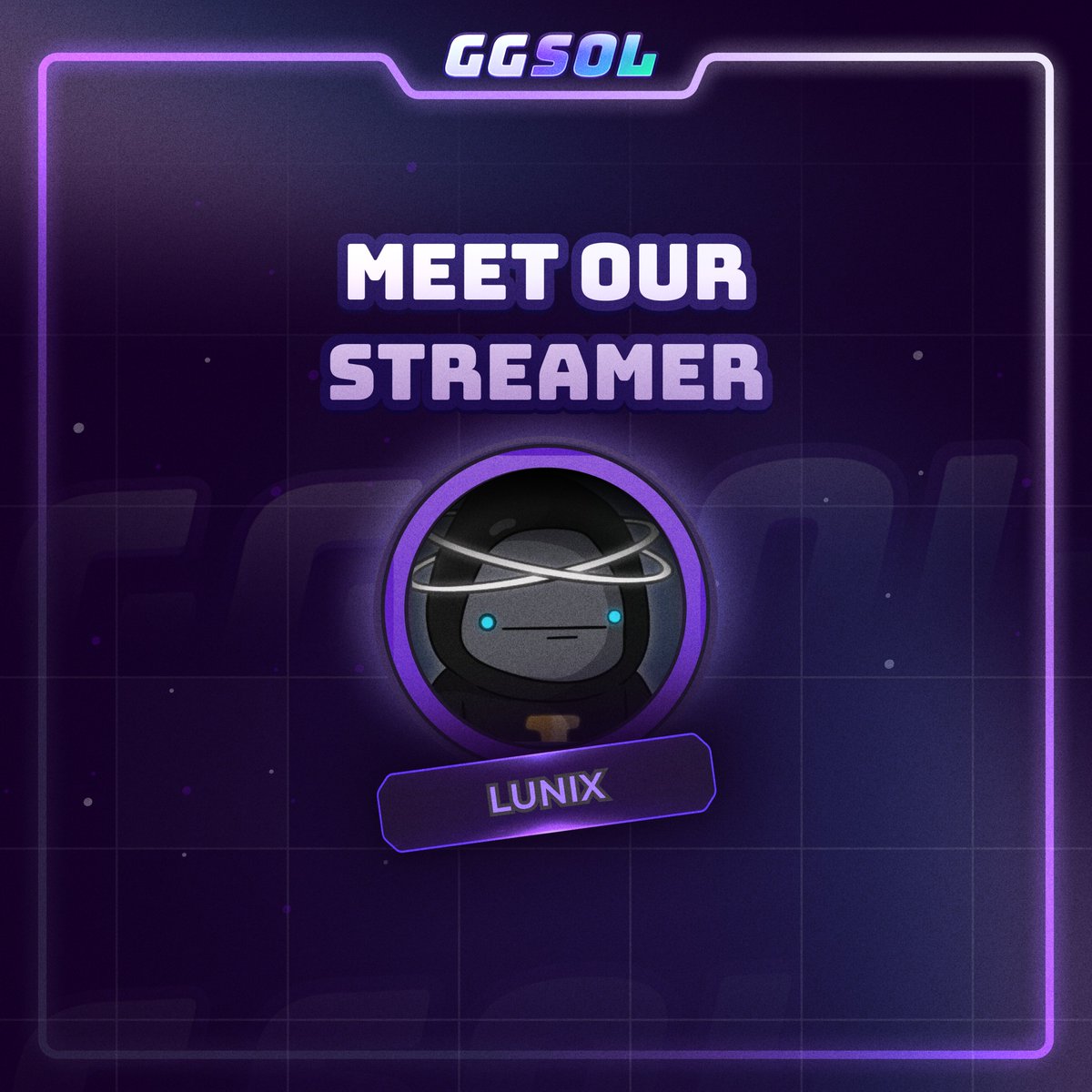 GGSOLio's tweet image. Meet one of our streamers — @SolLunix!

Big fan of his?
Drop your address!

🔗 ggsol.io/?ref=lunix