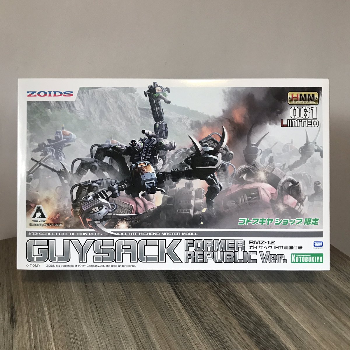 RyogaZone's tweet photo. 【HMM】
RMZ-12
ガイサック 旧共和国仕様
GUYSACK FORMER REPUBLIC Ver.
#Kotobukiya #コトブキヤ
#HMM
#ZOIDS #ゾイド
#GUYSACK #ガイサック https://t.co/T75FvgMpMw