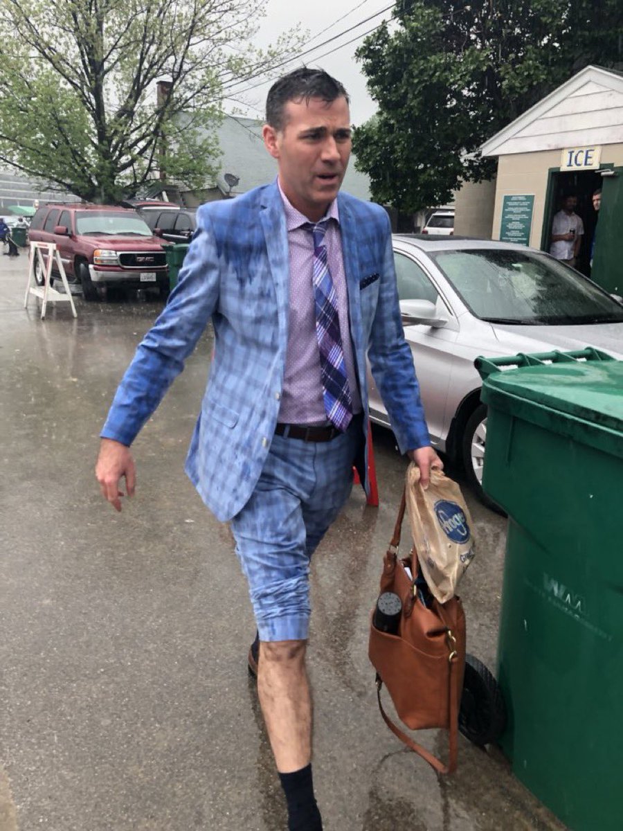 Today’s forecast in a photo. HAPPY DERBY my friends 🐎