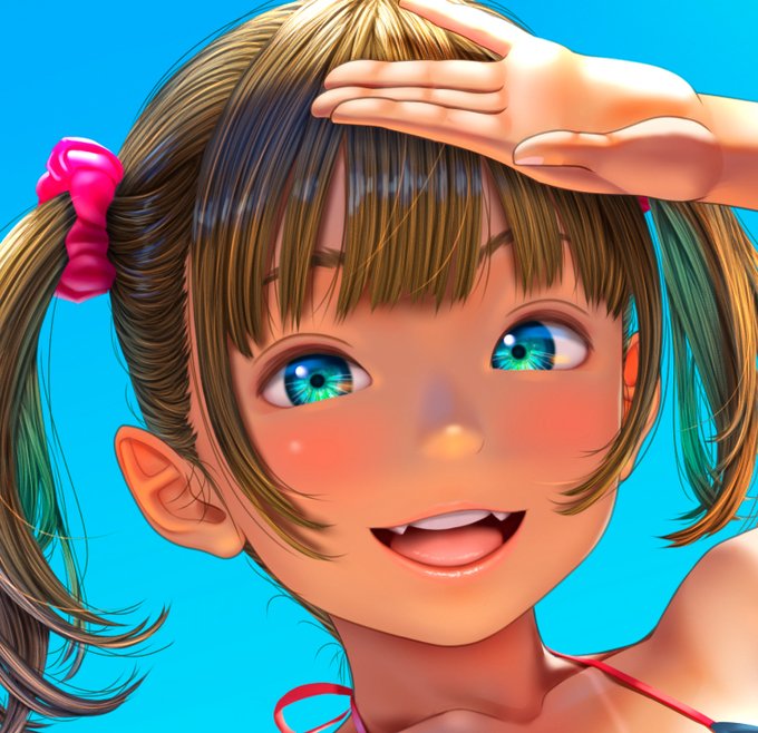 今回はこんなお顔です。 