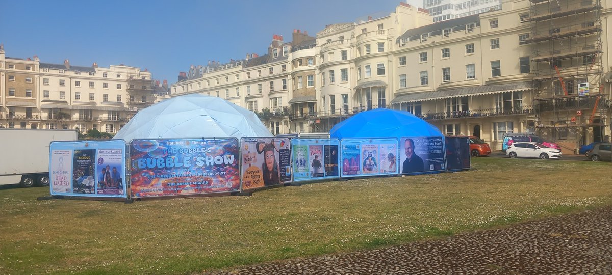 Nick Myles (@nickpmyles) on Twitter photo Our <a href="/brightonfringe/">Brighton Fringe</a> venue has "popped up"! Come along to <a href="/RotundaDome/">RotundaTheatre</a> from Sat 17th - Mon 26th May for ALPHABET RAINBOW: five thrilling short plays in just one hour...
#LGBTQ #Theatre #Drama #Comedy #Queer Our <a href="/brightonfringe/">Brighton Fringe</a> venue has "popped up"! Come along to <a href="/RotundaDome/">RotundaTheatre</a> from Sat 17th - Mon 26th May for ALPHABET RAINBOW: five thrilling short plays in just one hour...
#LGBTQ #Theatre #Drama #Comedy #Queer