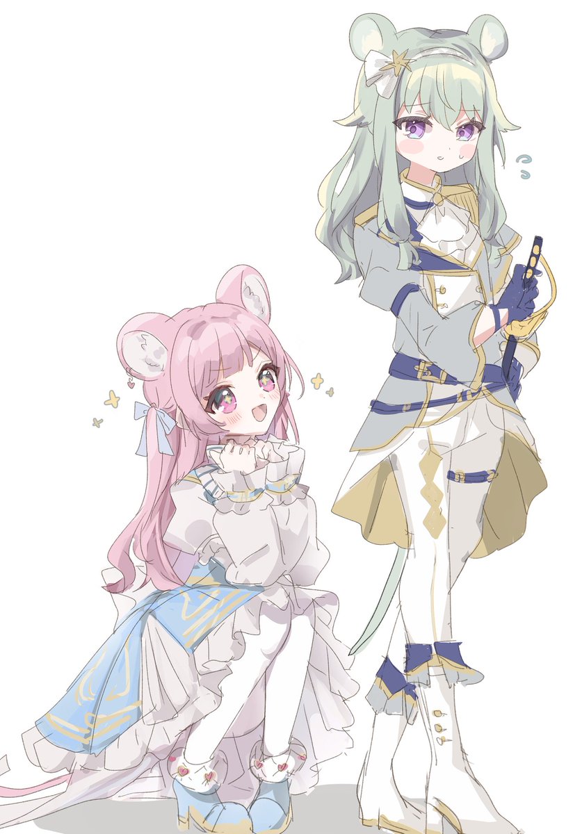 鳳えむ 草薙寧々 ぴくりあ 草薙寧々 ,鳳えむ 「騎士ねねちゃんとえむお嬢さま #prsk_FA」|しゃふ