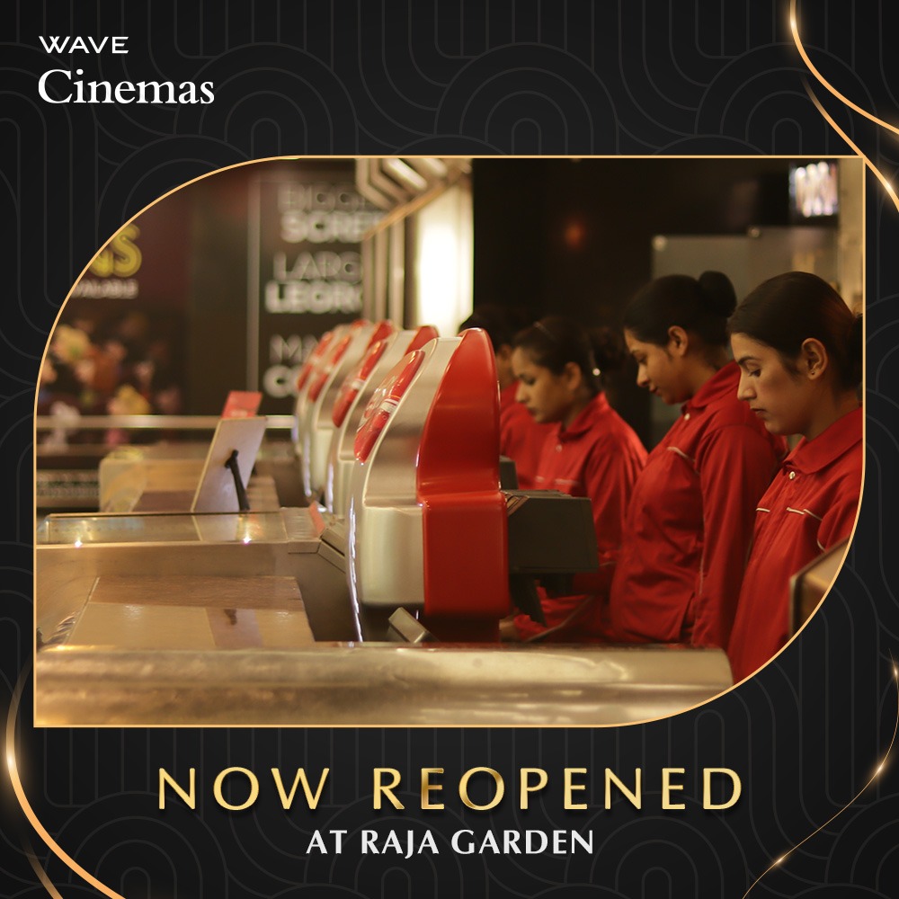 Wave_Cinemas's tweet image. WAVE CINEMAS REOPENED AT RAJA GARDEN

Wave Cinemas is back with a brand-new vibe!
Experience bigger sound, better screens, and unmatched comfort like never before.

To watch the latest blockbuster, book your tickets at wavecinemas.com

#Reopened #wavecinemasReopened
