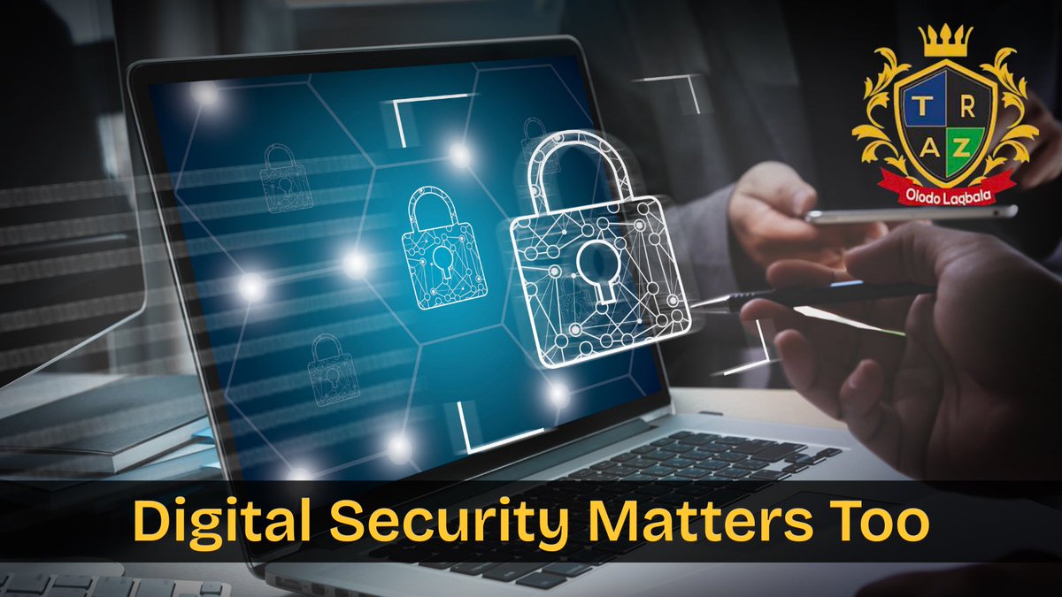 TRAZlimited's tweet image. Digital security matters too. Set strong passwords, limit login attempts, and use multi-factor authentication. #CyberSecurity #WorkplaceProtection
#Trazlimited