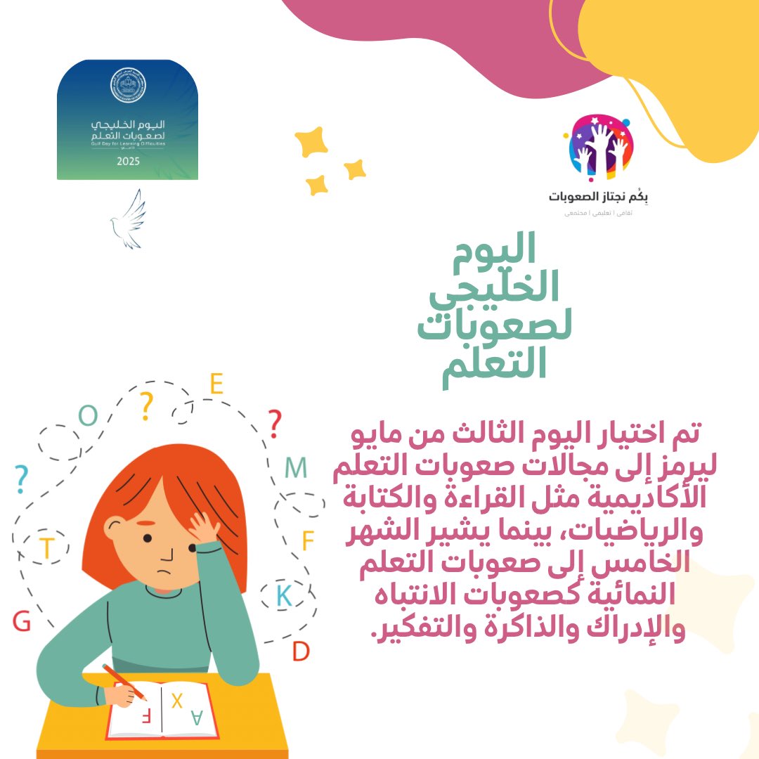 S3OBATY88's tweet photo. #اليوم_الخليجي_لصعوبات_التعلم https://t.co/hI0RTYqlS9