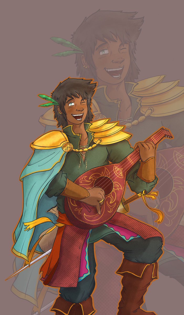 mo_draws_stuff's tweet photo. Some more progress on my Bard Tav piece https://t.co/VaBVsuRgn3