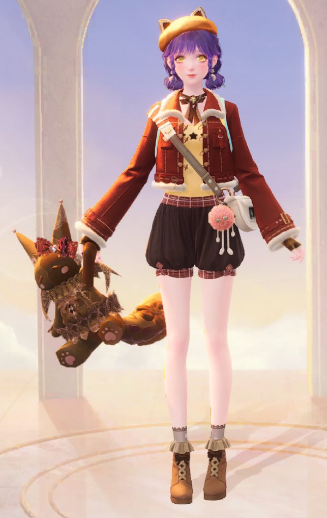 HunterShishou's tweet photo. [Xiangling Lantern Rite inspired Cosplay ft. Infinity Nikki] 🐻
.
.
.
.
.

#InfinityNikki #GenshinImpact #Xiangling #InfinityNikkien #InfinityNikkitwt #Outfit https://t.co/hQhuDW4L5d