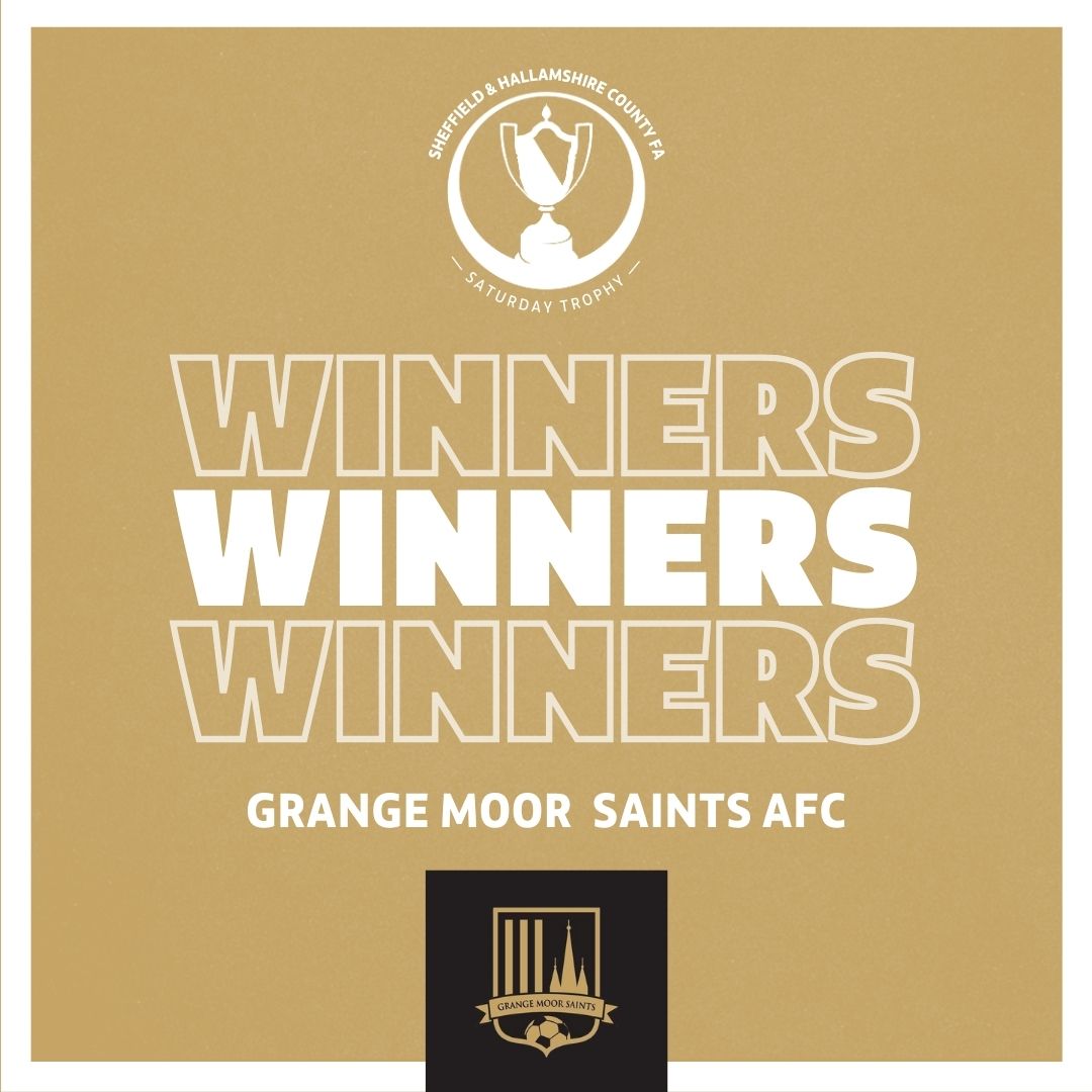 ⏱️FULL-TIME | Grange Moor Saints AFC win on penalties.  #SHCFACountyCups