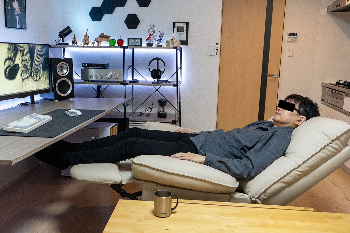 KEF47223925's tweet image. 🛋️【くつろぎの新定番】

ゆったり座れる手動リクライニングソファ「FlexiSpot XRC5」
読書、映画、昼寝――
何気ない時間が、少しだけ特別に感じられる一脚です

全機能＆使い心地をレビューしました👇
remote-life.biz/flexispot-xrc5/

#PR #FlexiSpot #XRC5 #desksetup