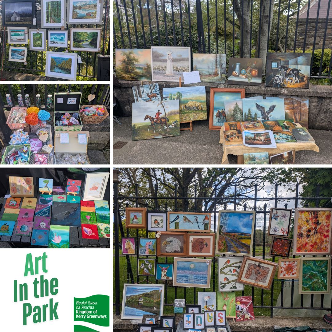 🎨 Art in the Park Tralee is BACK! 🖼️
From May 1st, stroll through Tralee’s town centre turned open-air gallery — packed with colour, creativity &amp; local talent! 💚
🚶‍♀️ Perfect post-walk or post-cycle stop
☕ Grab a coffee, soak up the vibes
📸 Snap your faves &amp; tag us!