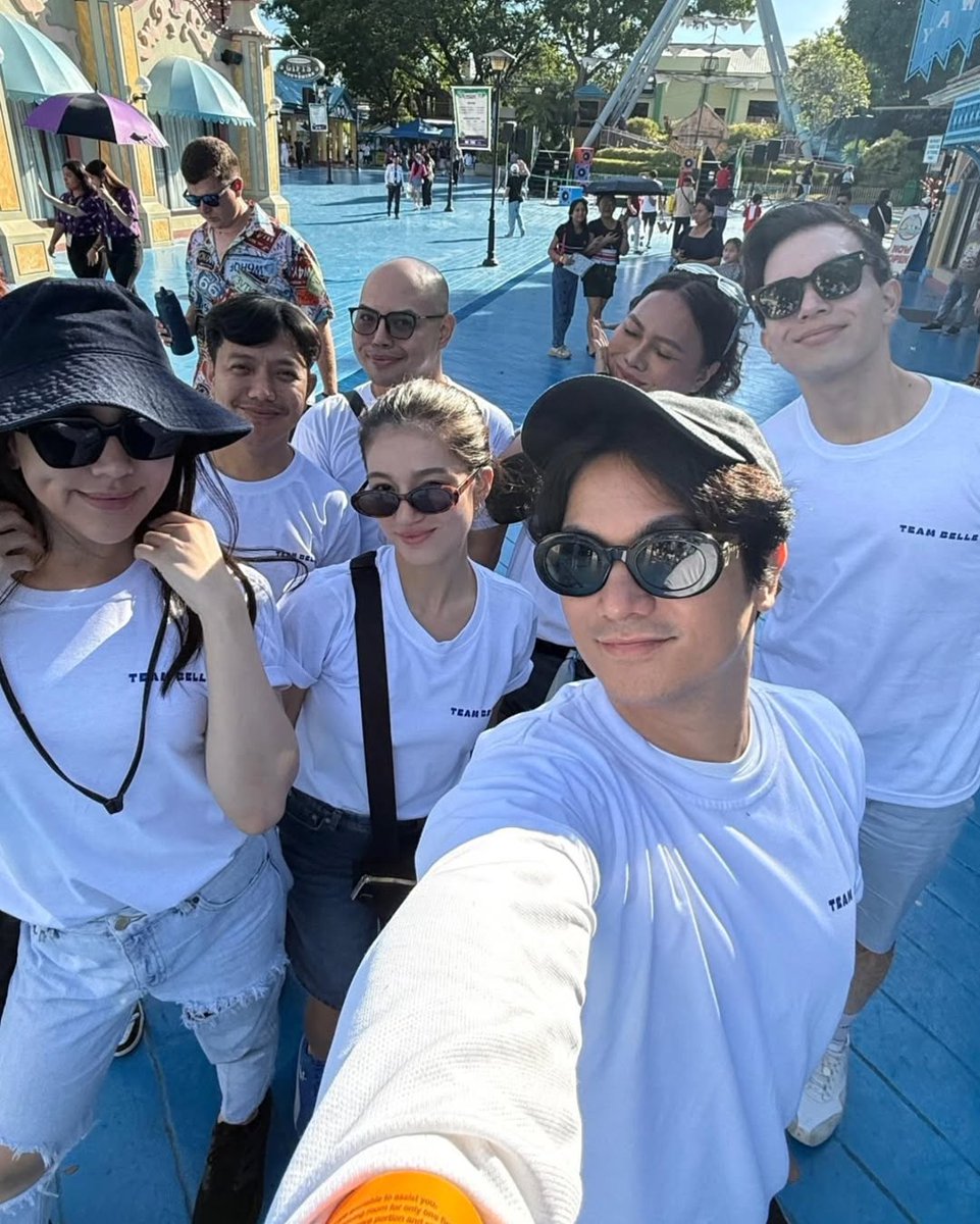 BelleloversOFC's tweet photo. 050325 • @bellemariano02 is spotted on @.martinjosephdl Instagram Post📸

"Team Belle-ding @.belle_mariano ❤"

"Theme Park Day always the best time @.ek_philippines🎢"

#BelleMariano https://t.co/KGmlJThtrg