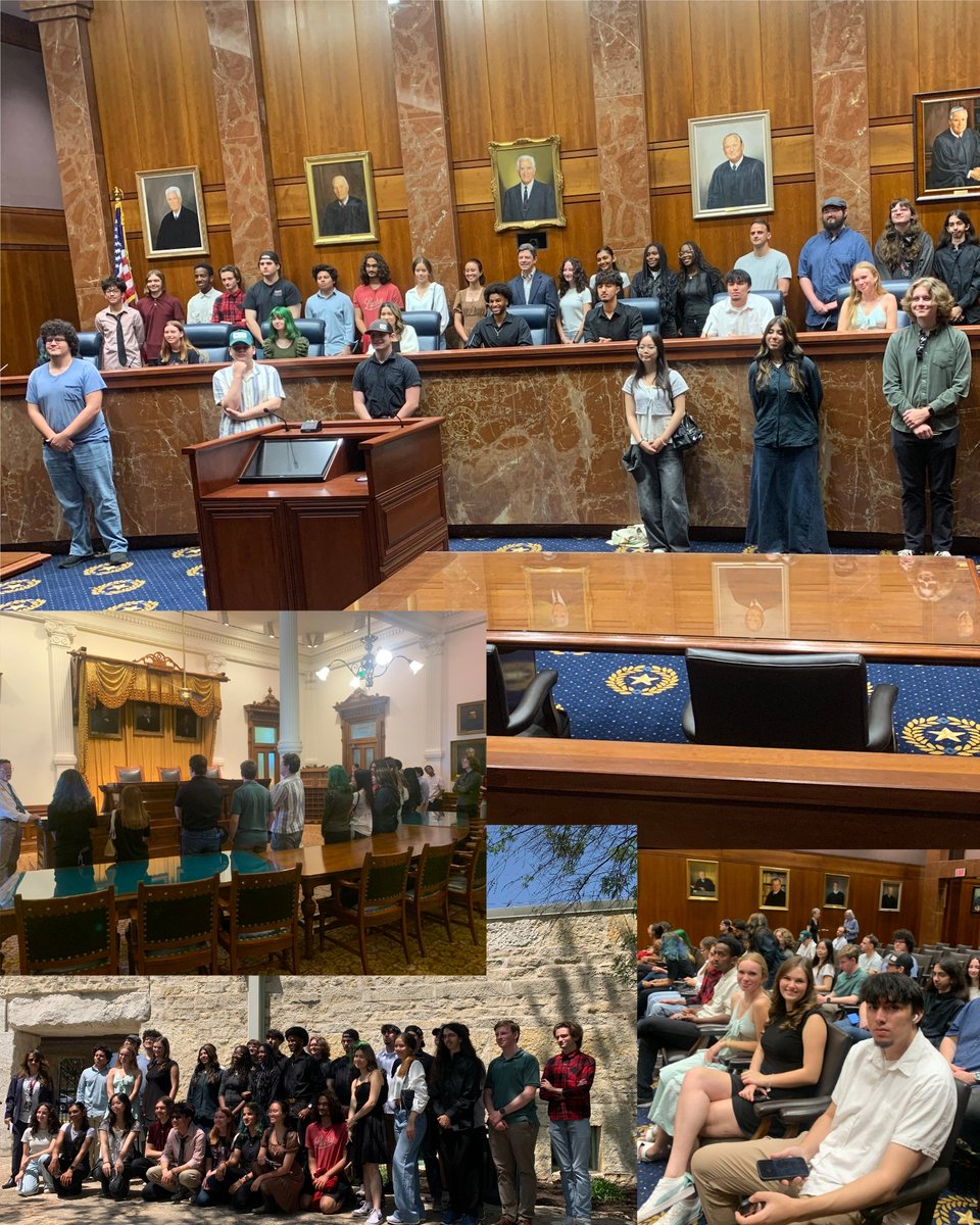 Early College RRISD (@echs_rrisd) on Twitter photo There have been great highlights during the Spring 2025 semester, including: <a href="/ECHS_RRISD/">Early College RRISD</a> Seniors in <a href="/accdistrict/">ACC District 🦇</a> Professor Hoag's TX Government class had the opportunity to go visit both chambers at the <a href="/TXSTATECAPITOL/">Texas Capitol</a>! This trip also included visiting the TX Supreme Court! 🦉 There have been great highlights during the Spring 2025 semester, including: <a href="/ECHS_RRISD/">Early College RRISD</a> Seniors in <a href="/accdistrict/">ACC District 🦇</a> Professor Hoag's TX Government class had the opportunity to go visit both chambers at the <a href="/TXSTATECAPITOL/">Texas Capitol</a>! This trip also included visiting the TX Supreme Court! 🦉