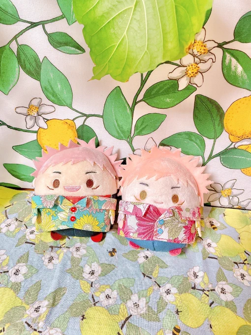 喫茶ぽてとさんところのアロハとカンカン帽、わ兄わた達に買ってきた 不服そうな顔しててかわいいね…ゆじをご覧よ この背景にも似合う笑顔