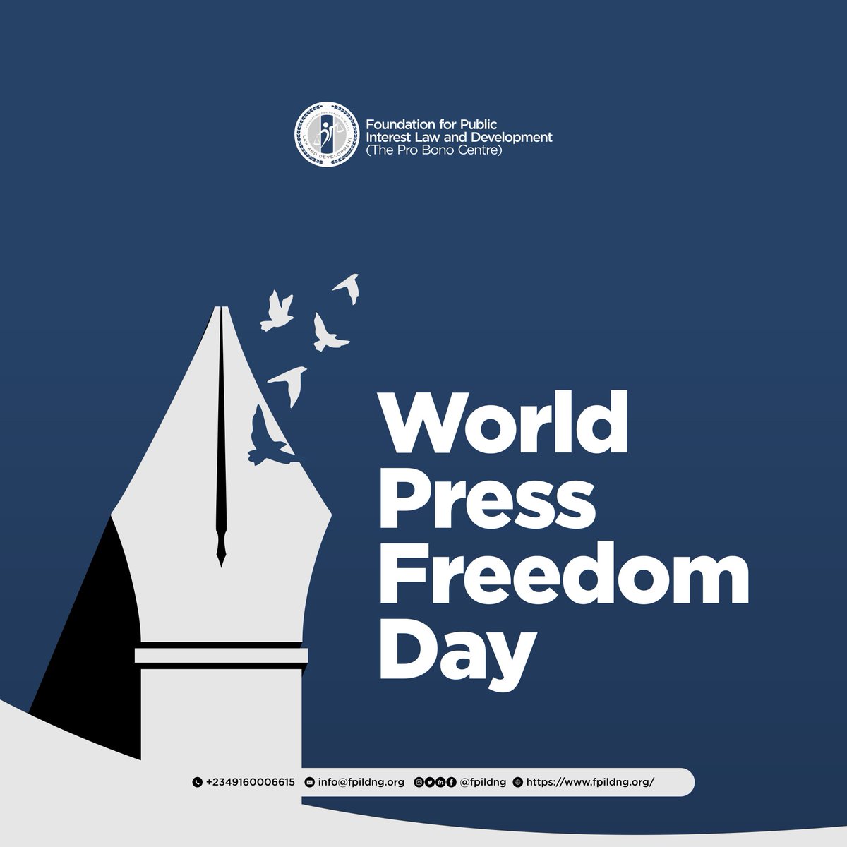 Today, on World Press Freedom Day, we at the Foundation for Public Interest Law and Development join the global community in recognizing the vital role of the press in promoting justice, transparency, and accountability.