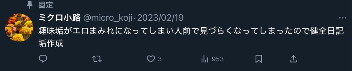 ミクロ小路 tweet media