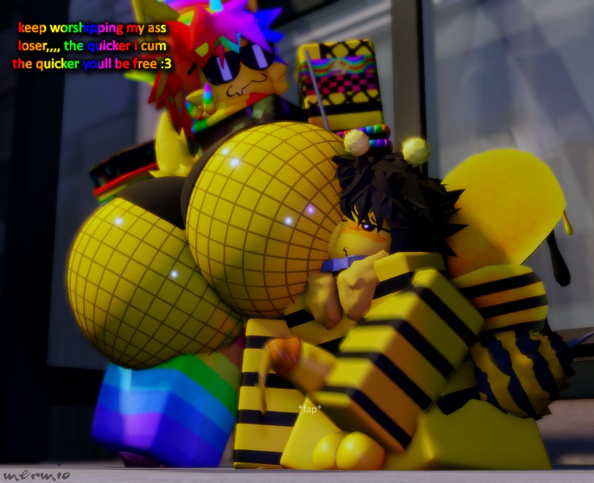 mermio_0's tweet photo. poor bee publicly humiliated as per usual
( auriel owned by @lament_life )
#rr34 #roblox https://t.co/fl8wLntxTg