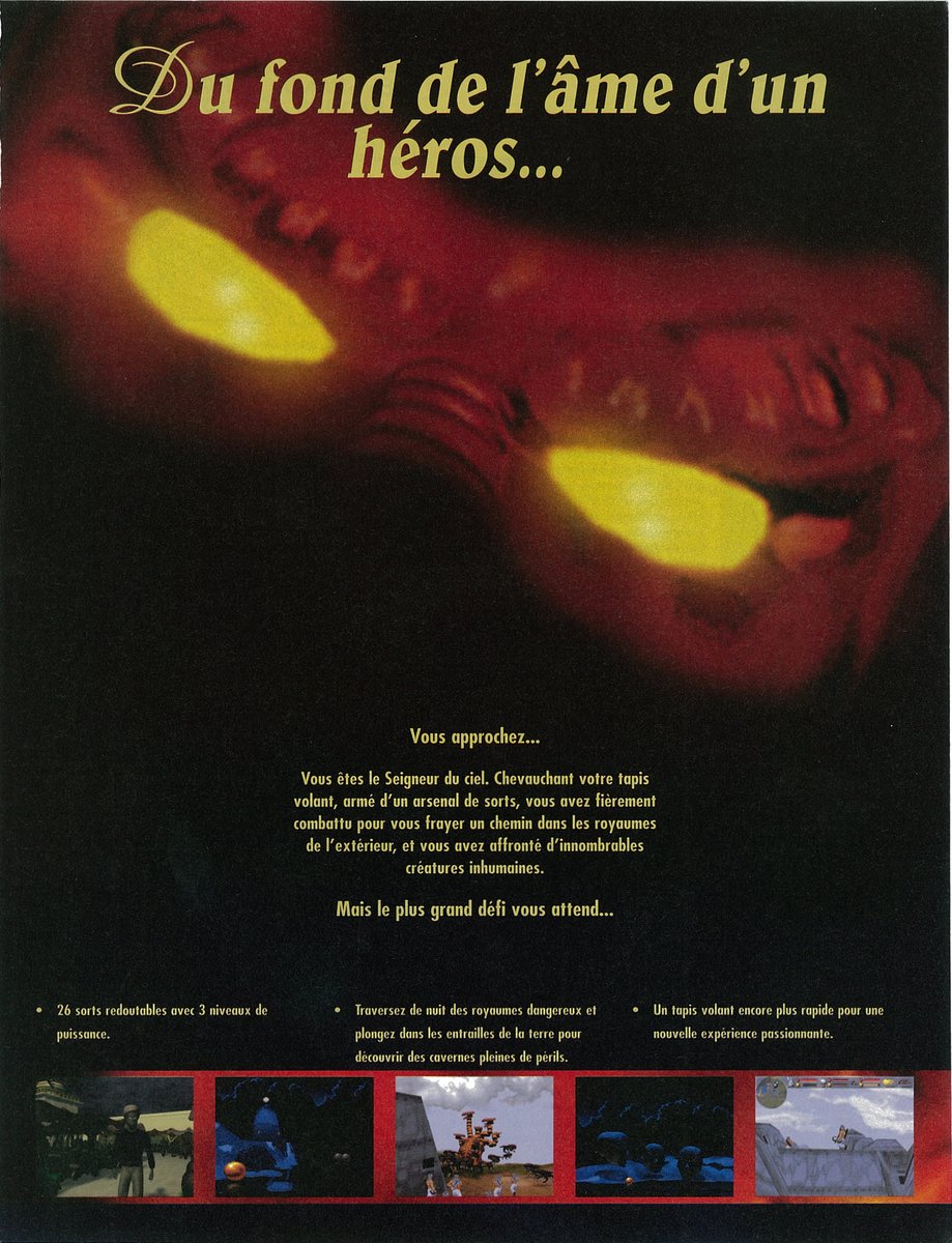 AllmightoFranky's tweet photo. Pas le temps pour les post mag JV today,mais la publicité papier du jour,bonjour est là!Des pubs vues dans un numéro de #Joystick de 1995!3 pages pour #MagicCarpet2 sur #PC et #MortalKombat3 qui arrive sur aussi sur PC!! #retro #retrogaming #oldschool #culturepub #80s #90s #micro https://t.co/BoFSRZ6MgZ