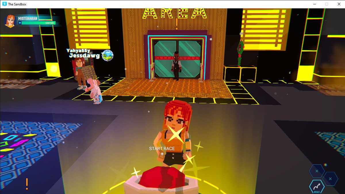 Can you beat this race in record time? <a href="/TheSandboxGame/">The Sandbox</a> 🏁⌛️ tsbga.me/TheSandbox #AlphaSeason5